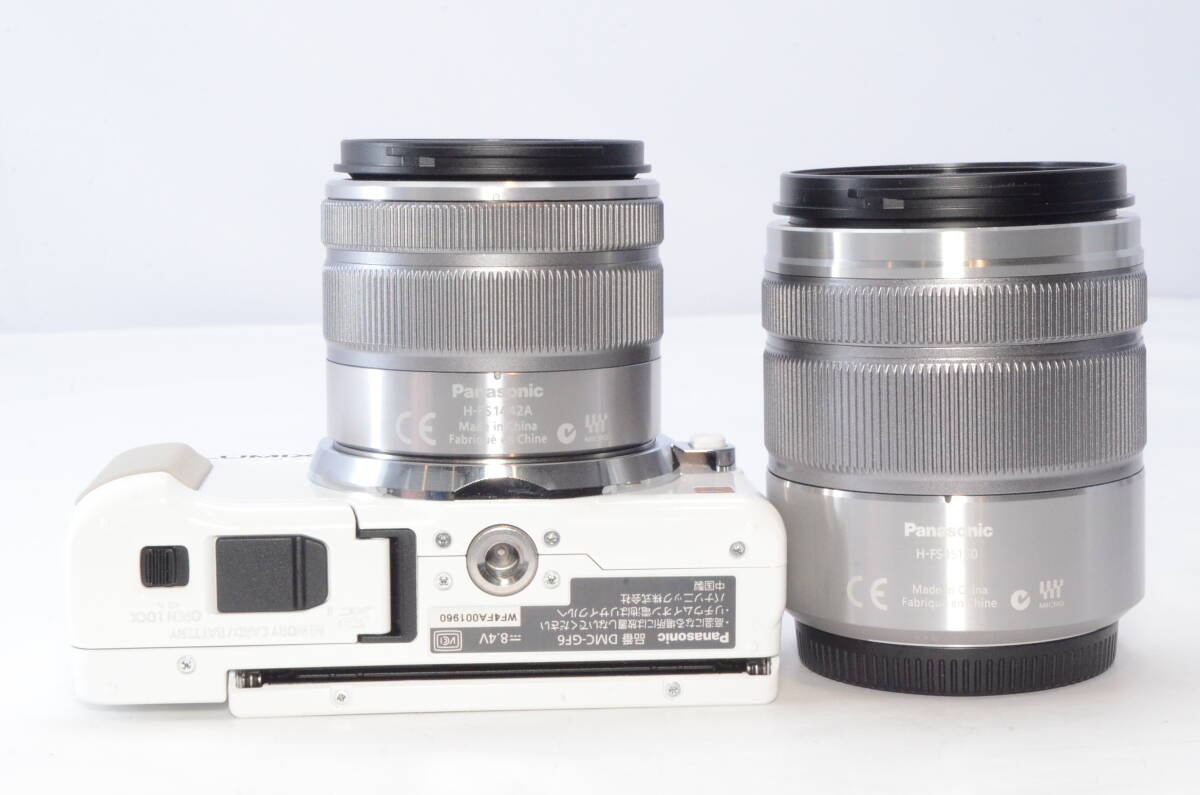 LUMIX GF6 DMC-GF6W-W ダブルズームレンズキット （ホワイト） LUMIX