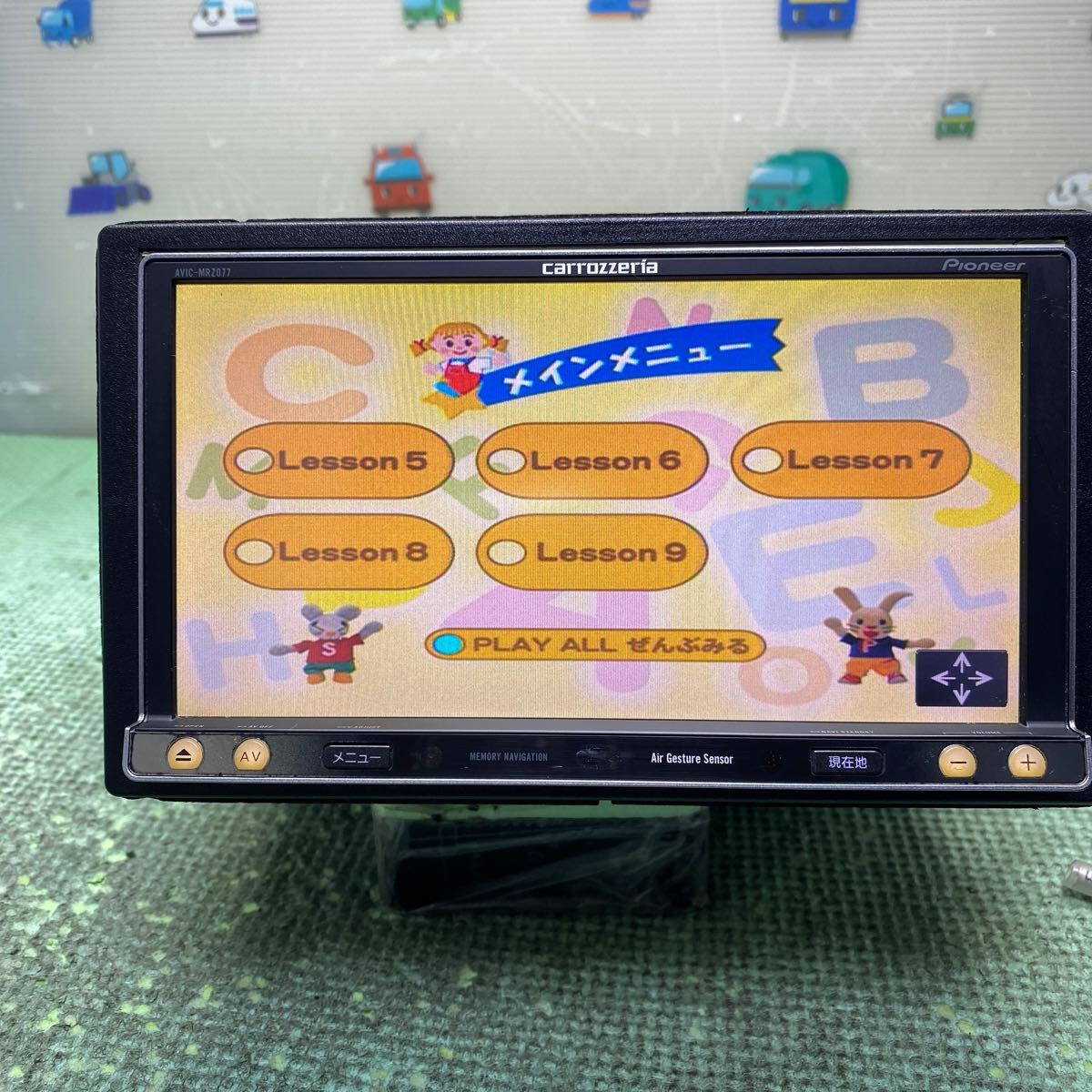 車 タッチ新品☆カロッツェリア MRZ077 DVD・BT・地デジ◇動作良好・美品