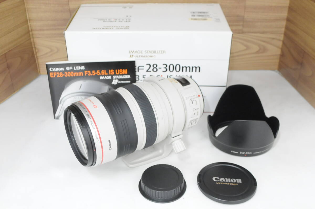 Canon EF IS USM 28-300mm f⁄3.5-5.6L Lens - | L Camera f