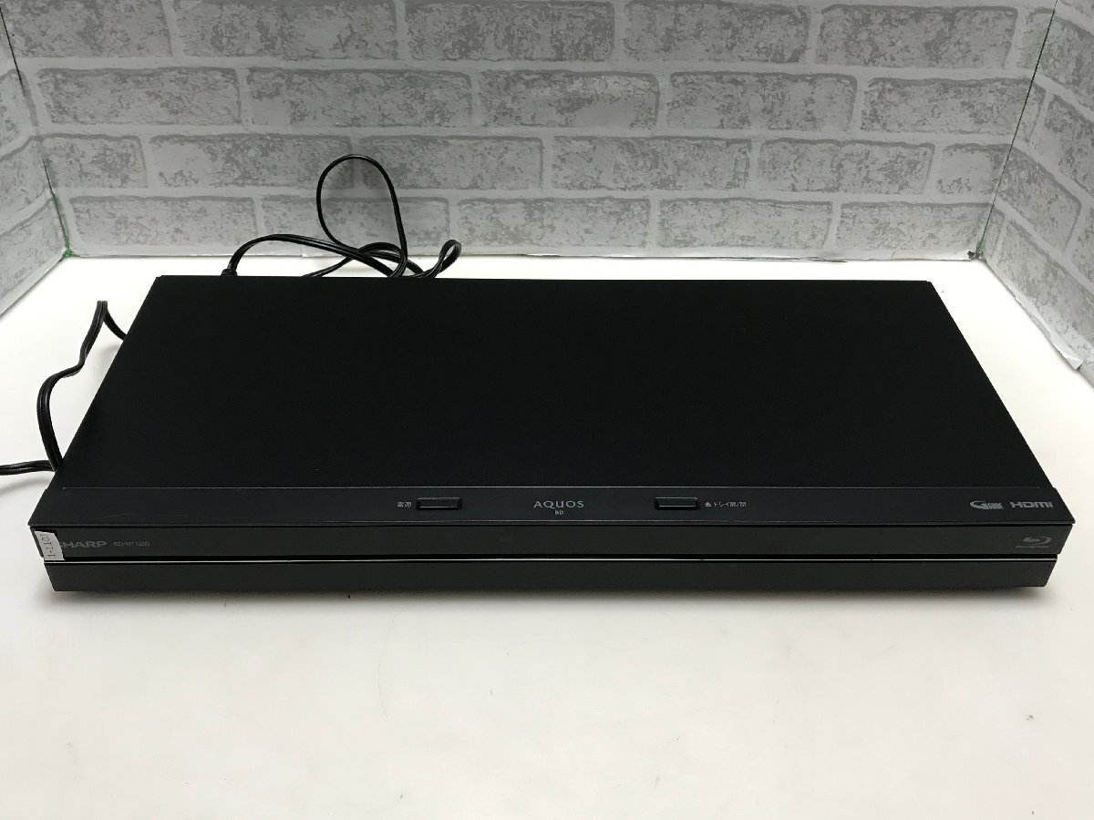 SHARP BD-NW1200 シャープ ブルーレイレコーダー AQUOS 2018年製 - BD 