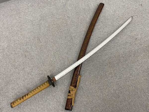 G105-CH12-851 模造刀 太刀 小太刀 2本セット スタンド付き 日本刀