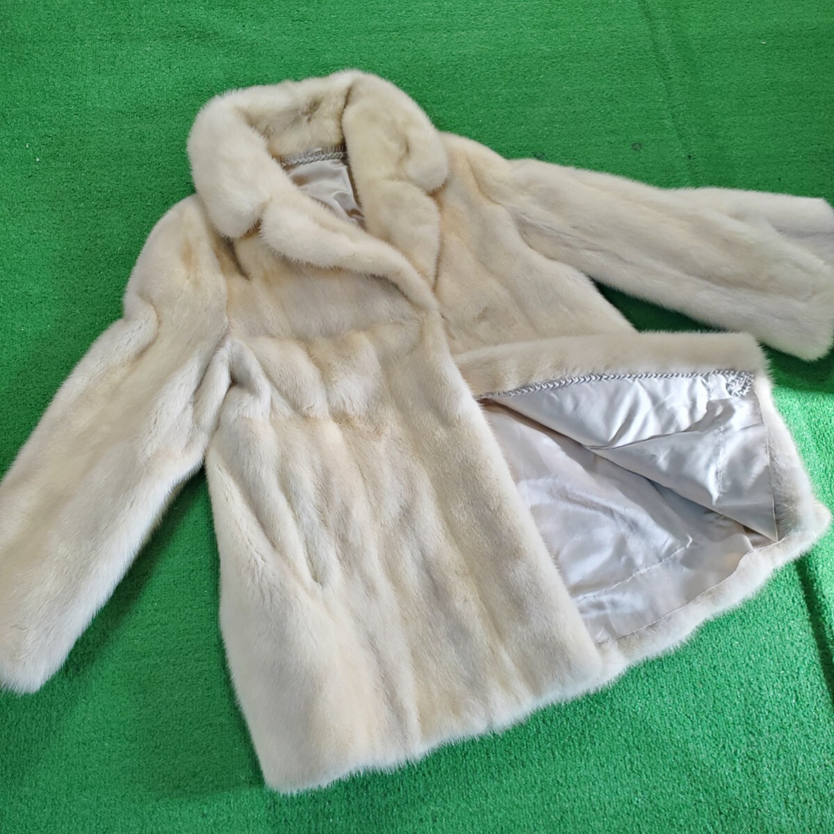 全国 毛並み◎ミンク 本毛皮 ファーコート デザイン リアルファー MINK 