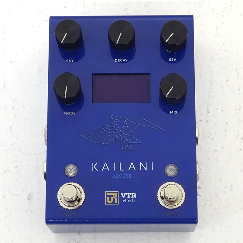 【週末限定値引】KAILANI REVERB VTR effects リバーブ ☆中古☆VTR Effects Kailani Reverb リバーブ（エフェクター/楽器
