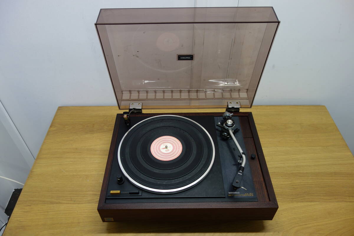 MR-611 マイクロ ターンテーブル MICRO レコードプレーヤー ターン