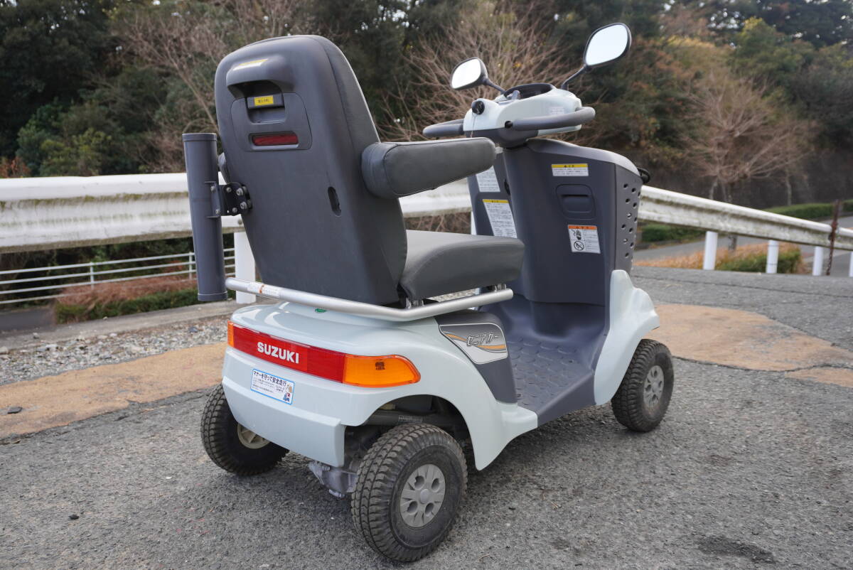 スズキ セニアカー ET4D 電動車椅子 シニアカー ハンドル形MS 25L 