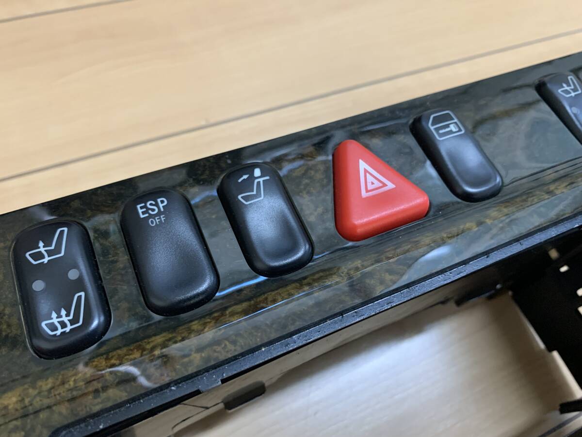 AMG C43 W202 W202: メルセデス・ベンツ アンビエントエアコンルーバー W202 AMG C43 エアコンパネル バーズアイ　検索Cクラス　スエディッシュバーチウッド 