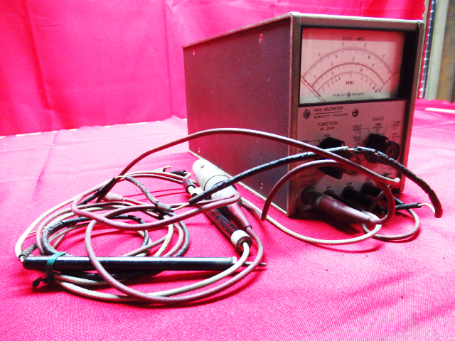  HEWLETT PACKARD ヒューレットパッカード 410C VOLTMETER 真空管電圧計 HP ヒューレット パッカード 通電未確認 管理AS1228B-A4(電気計測器)｜売買されたオークション情報、yahooの商品情報をアーカイブ 電気計測器