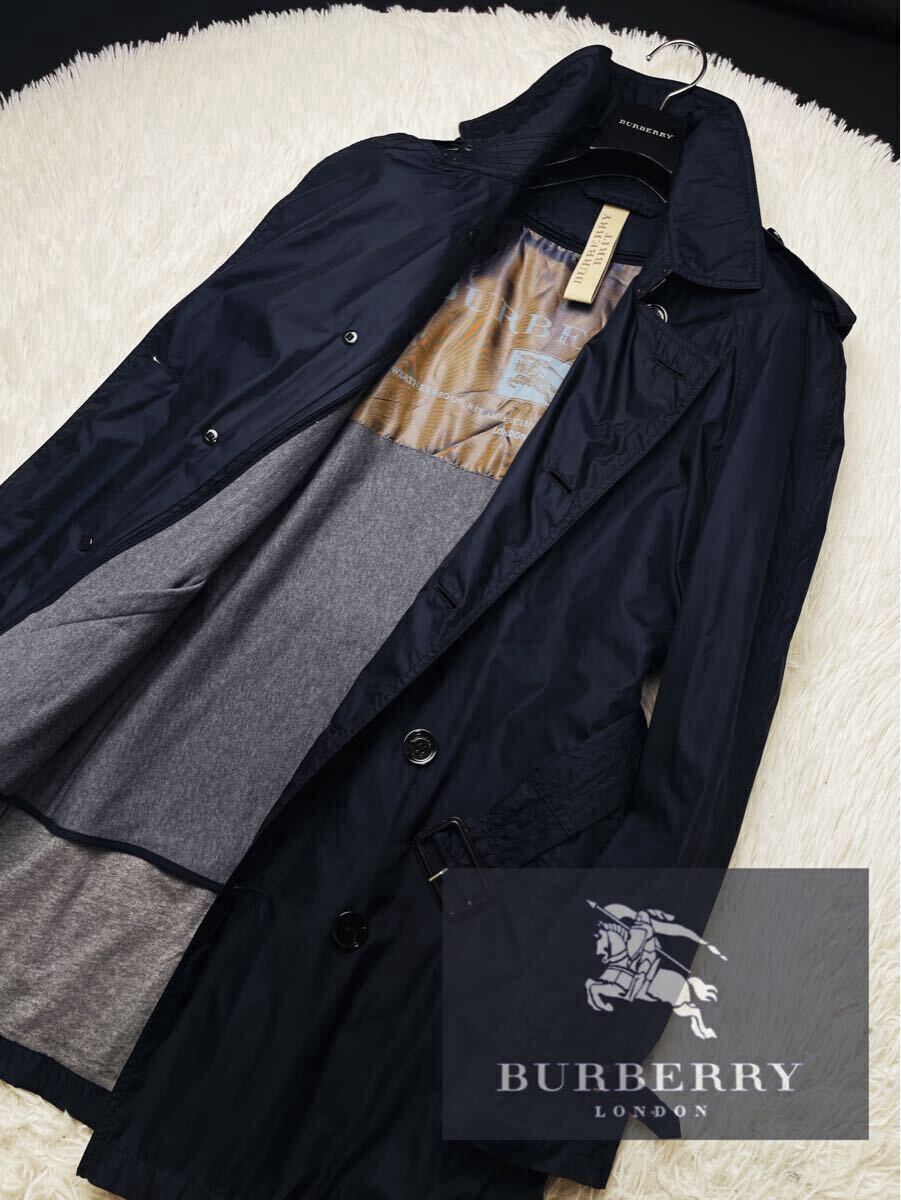 f13 別格モデル 15万○BURBERRY BRIT○2wayウールライナー付き極暖を