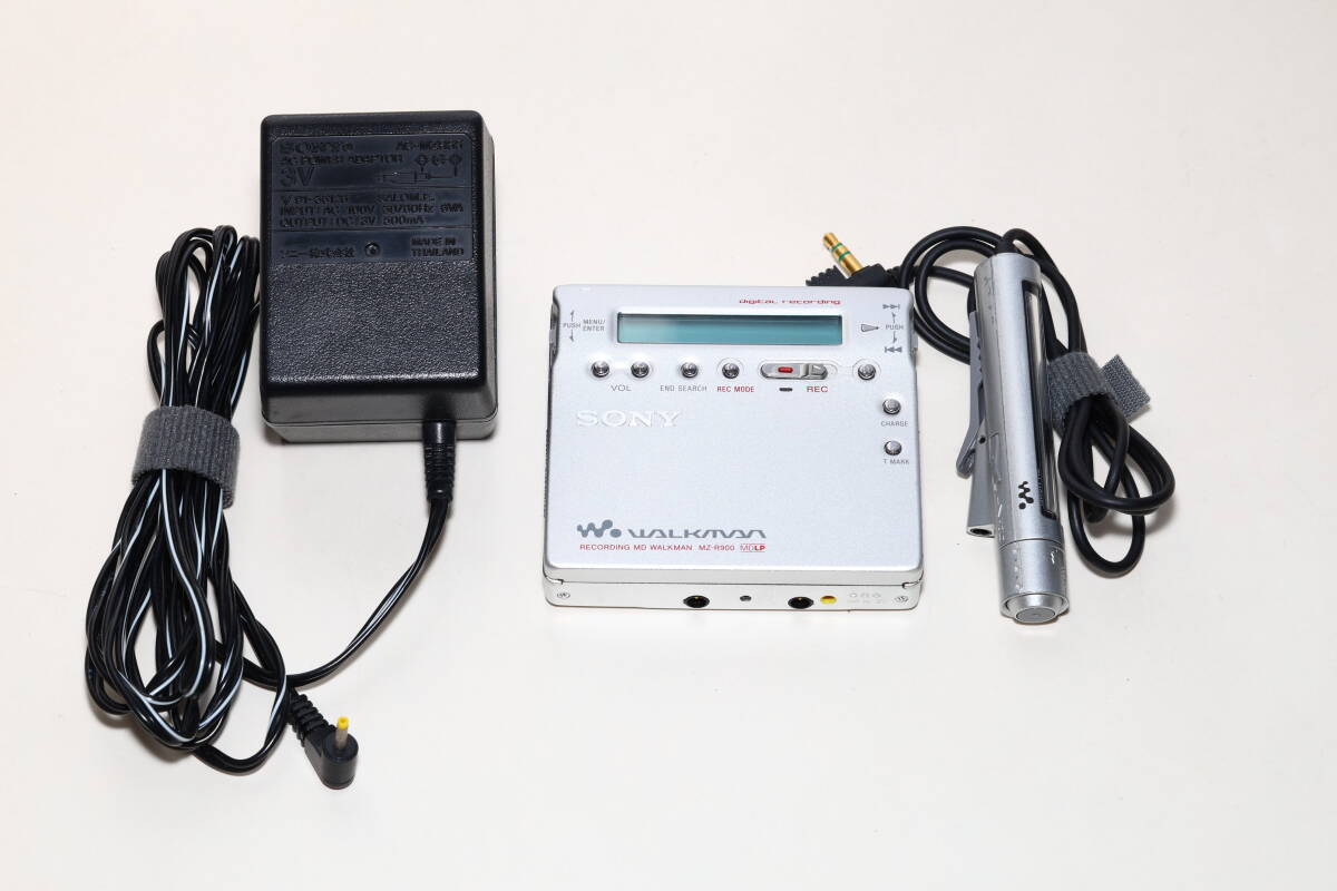 MZ-R55 SONY シルバー | MD Sony ポータブルMD ジャンクSONY Recorder 