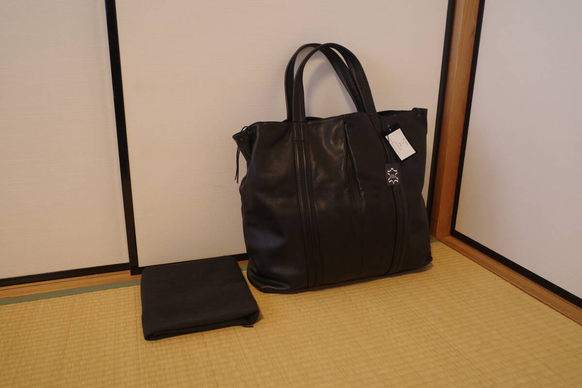 プレミアムライン：未使用】B印 YOSHIDA BUILD トートバッグ レザー 革 