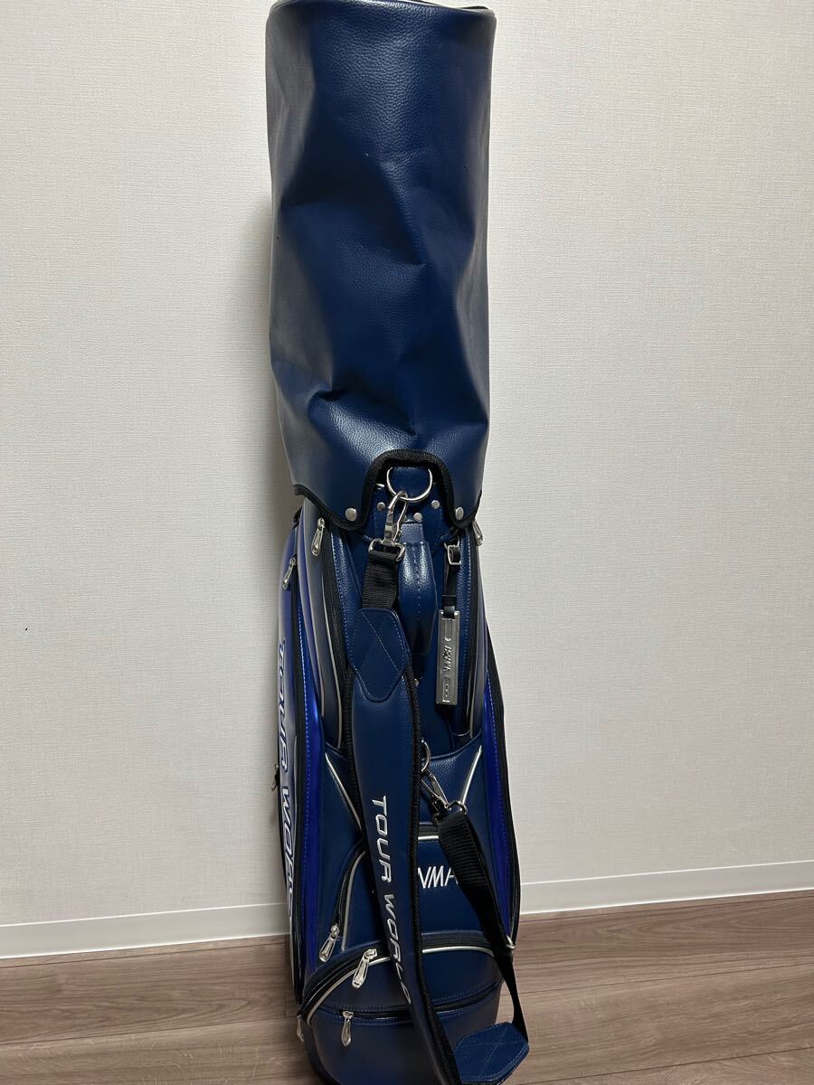美品】本間ゴルフ TOUR WORLD CB-1610 キャディバッグ メンズ 9.5