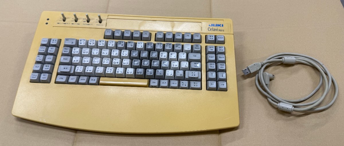 ◎ジューキ JUKI Celavi専用キーボード FK212-JS ■110-00591　【大阪発】