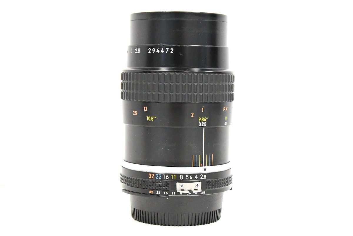 Nikon ニコン Ai-S Micro-NIKKOR 55mm F2.8 マクロレンズ 現状品