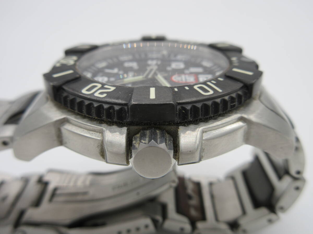 ☆1円～☆現状販売！】[UK16312]腕時計(クオーツ) LUMINOX ネイビー 