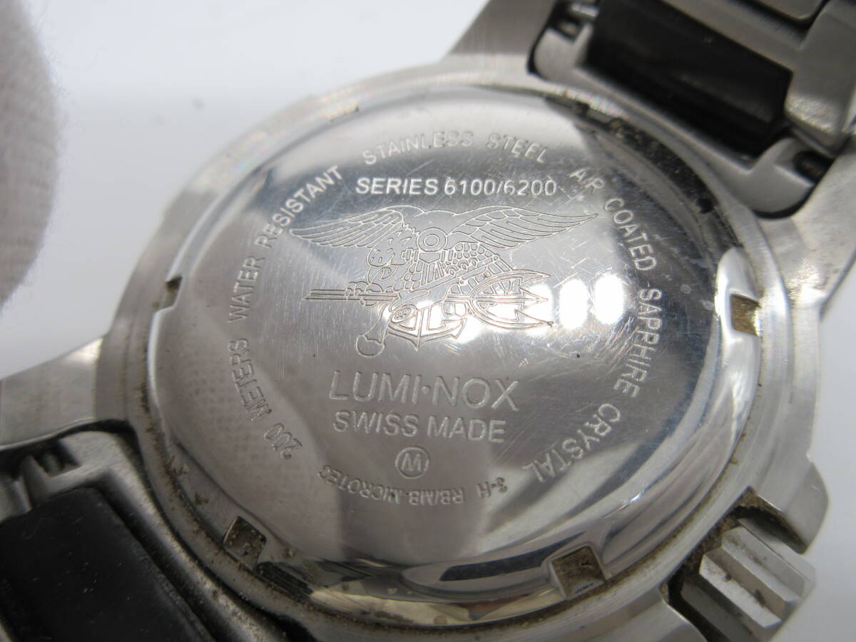 ☆1円～☆現状販売！】[UK16312]腕時計(クオーツ) LUMINOX ネイビー 