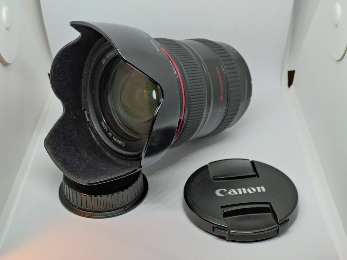 送料無料】Canon キヤノン EF 24-105mm F4 L IS USM レンズ 動作未確認