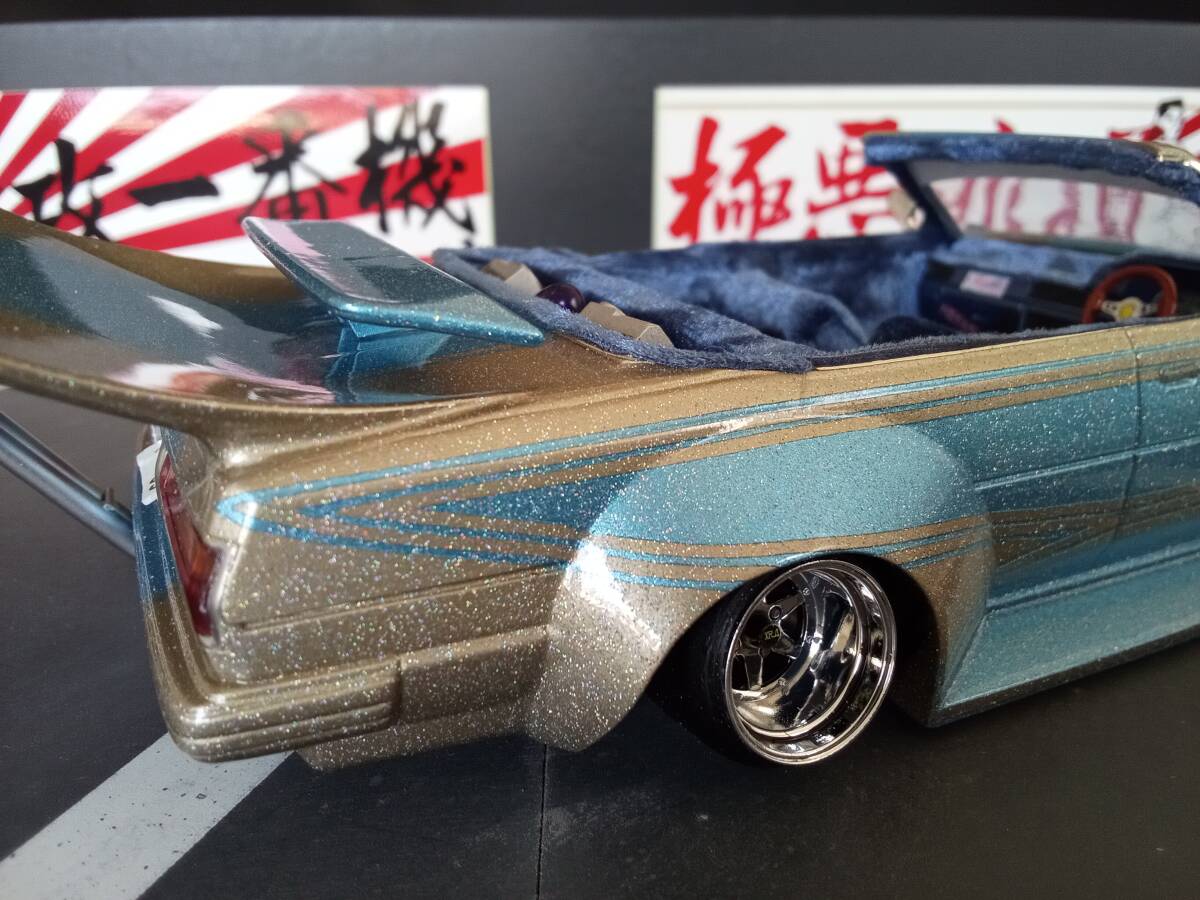 ☆フジミ 1/24 71クレスタ オープン 街道レーサー 完成品☆(完成品