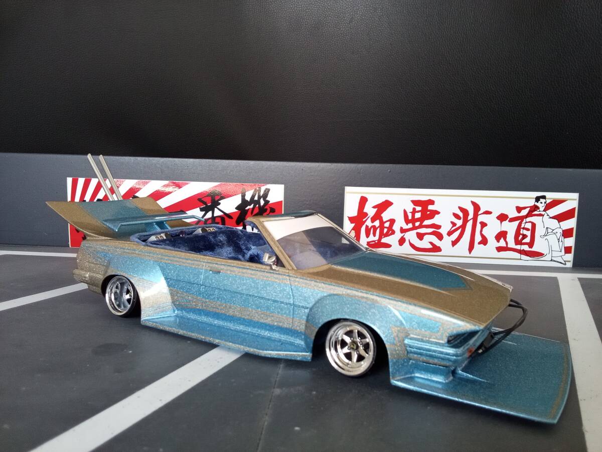 ☆フジミ 1/24 71クレスタ オープン 街道レーサー 完成品☆(完成品