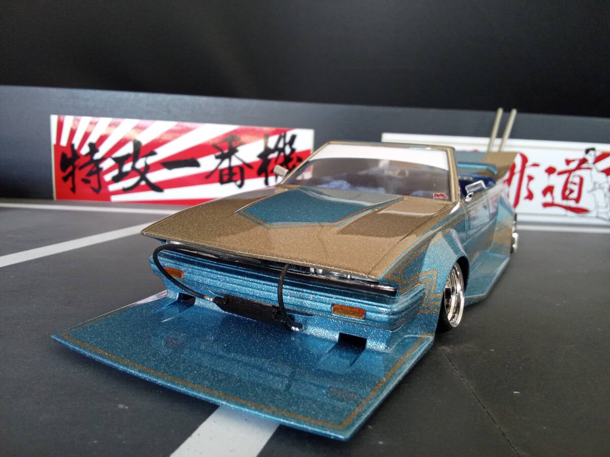 ☆フジミ 1/24 71クレスタ オープン 街道レーサー 完成品☆(完成品