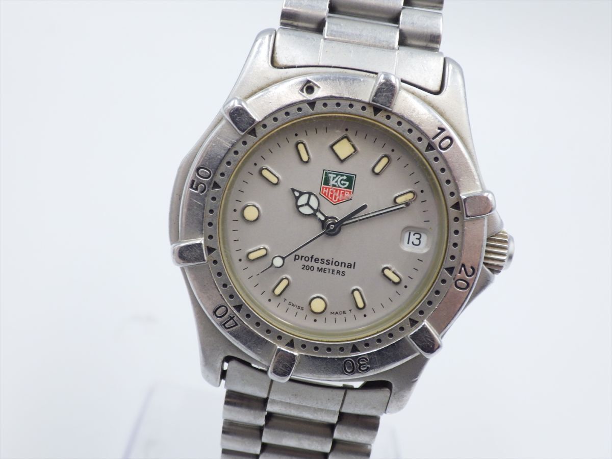 TAG HEUER | タグホイヤー 1円スタート 稼働品 タグ Yahoo 