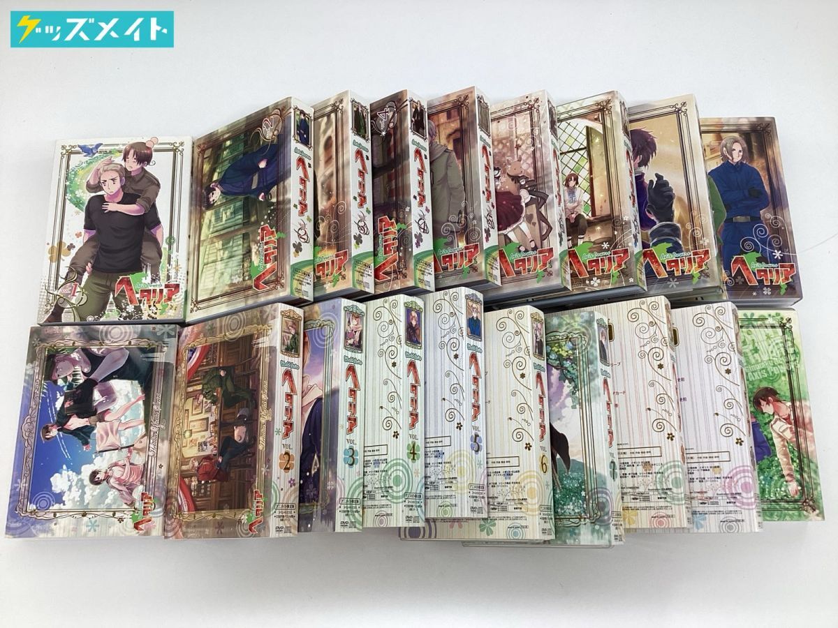 10 D【現状】ヘタリア DVD まとめ売り 計19点 【公式通販】