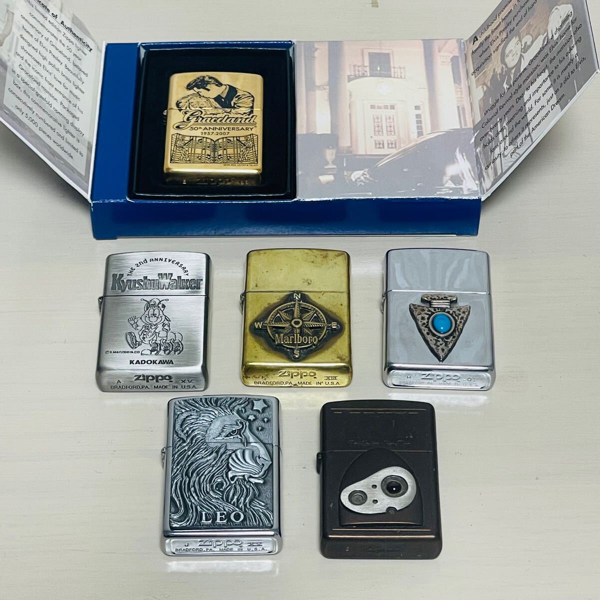 ZIPPO ジッポー 未着火 中古 まとめ セット ジブリ ラピュタ マルボロ 