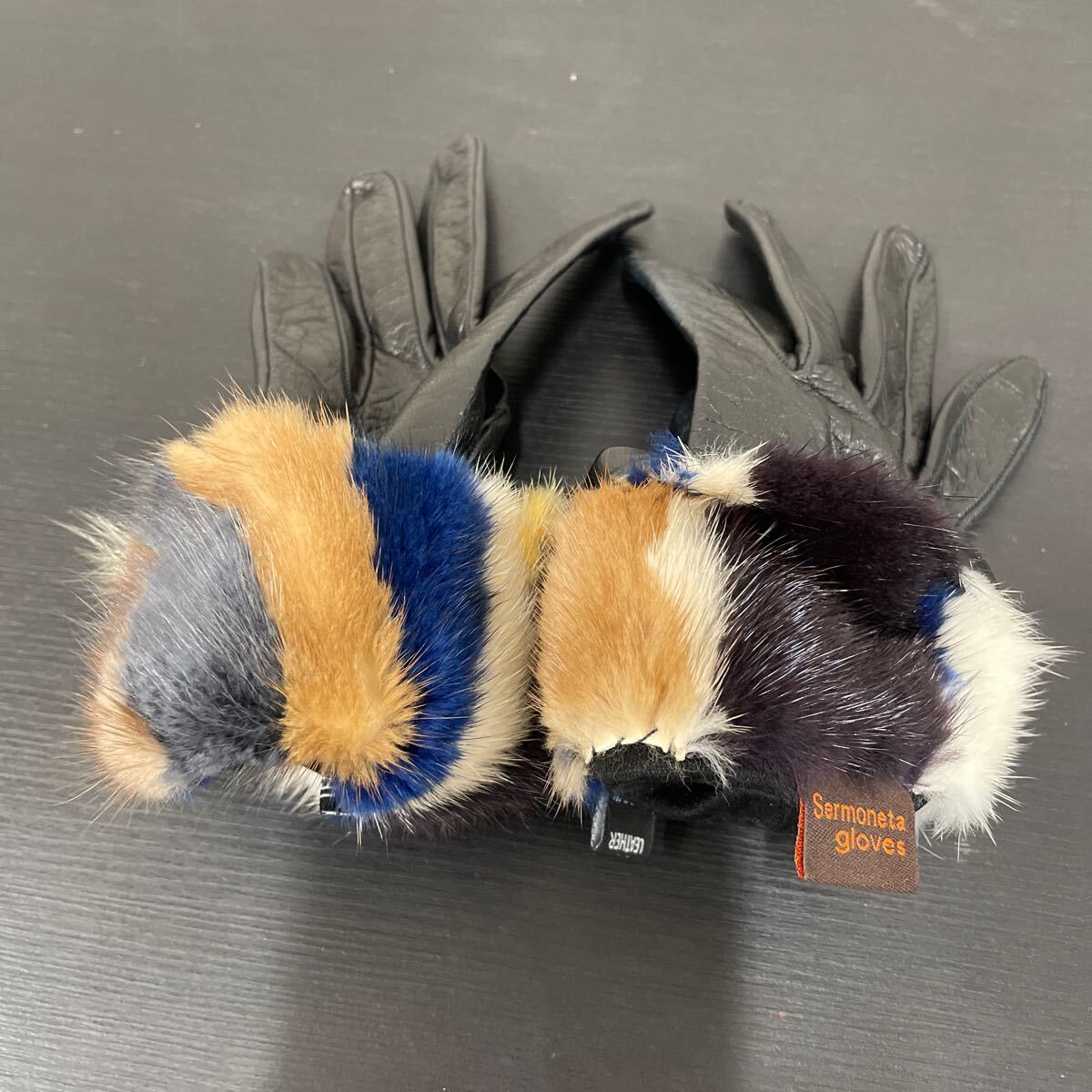 Sermoneta gloves セルモネータ グローブ イタリー製 レザー 手袋 - 未