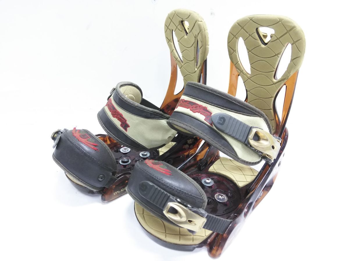 2025，豊富な BURTON CUSTOM BREW バートン カスタム ブリュー Mサイズ クリアブラウン スノーボード ビンディング バインディング @80(Mサイズ)｜売買されたオークション情報、yahooの商品情報をアーカイブ公開 一般