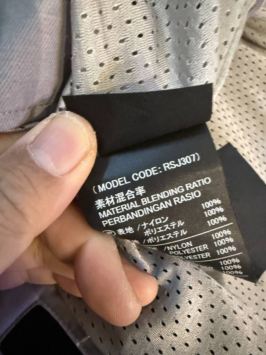 RS TAICHI ライディングジャケット RSJ307 サイズXL_3