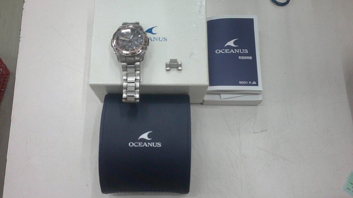 オシアナス - カシオ マンタ OCW-S1200-1AJF メルカリ s1200の通販 