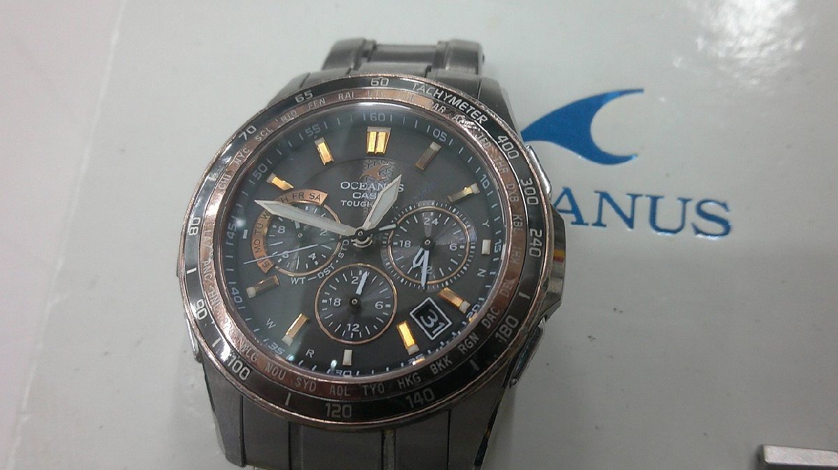 オシアナス - カシオ マンタ OCW-S1200-1AJF メルカリ s1200の通販 