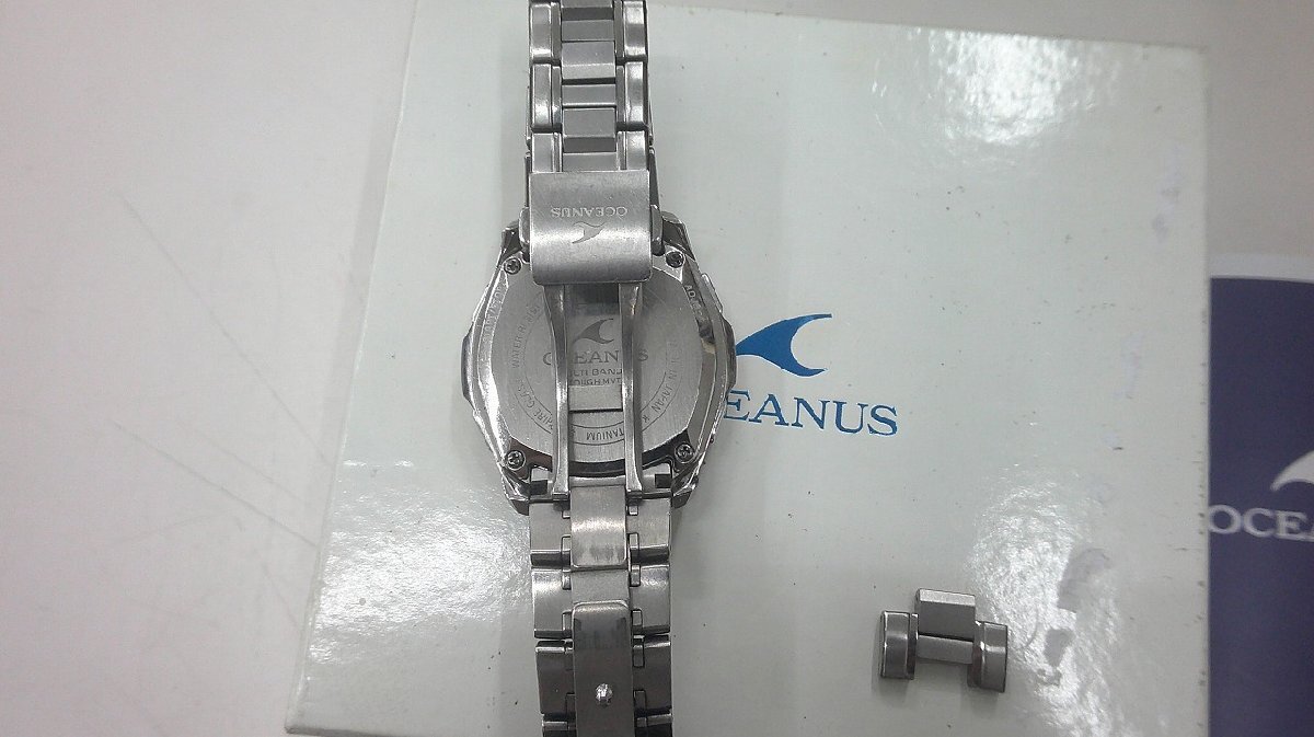 オシアナス - カシオ マンタ OCW-S1200-1AJF メルカリ s1200の通販 