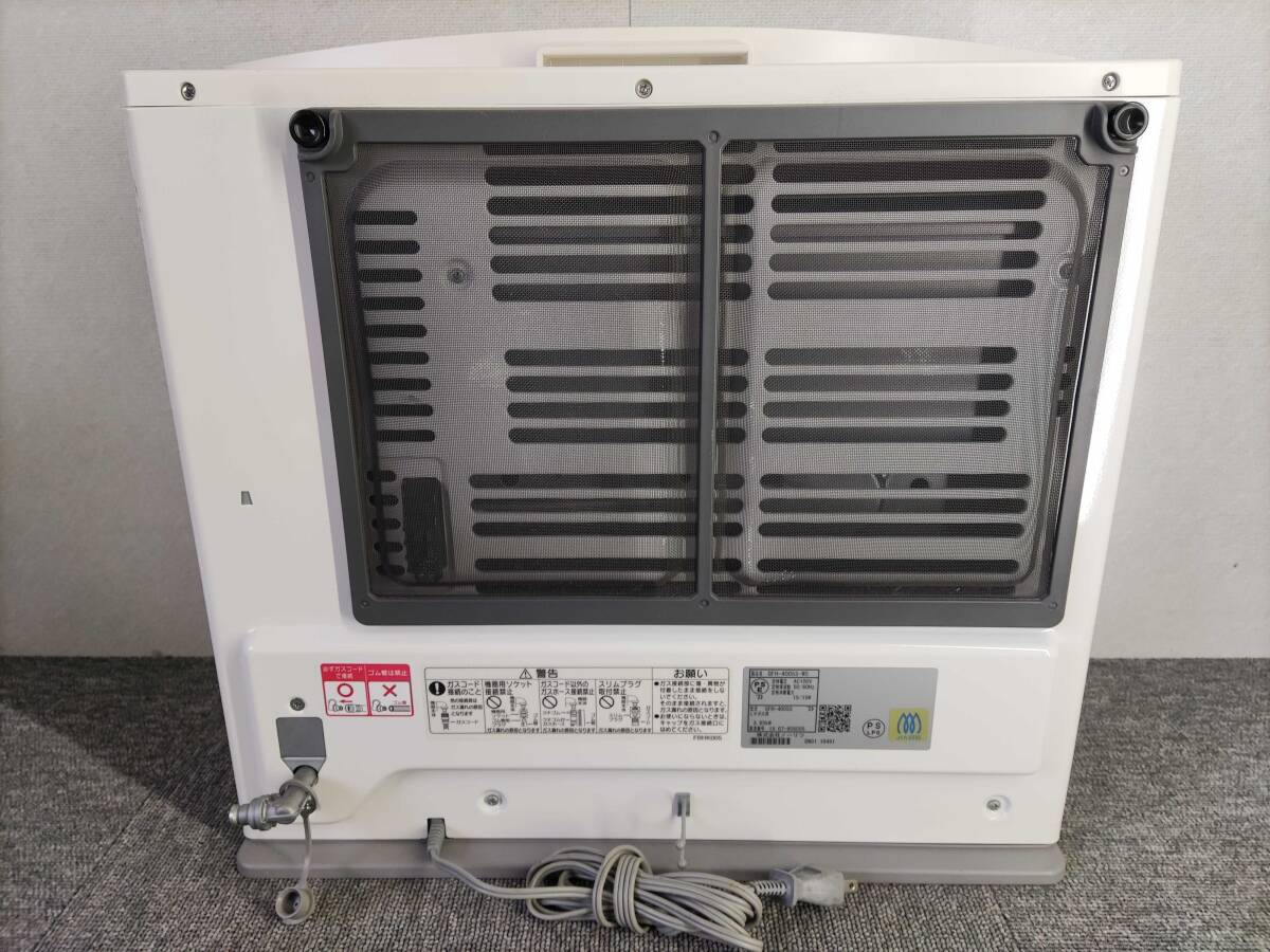 ノーリツ 2019年製 ガス ファンヒーター GFH-4005S-W5 LPガス ガス