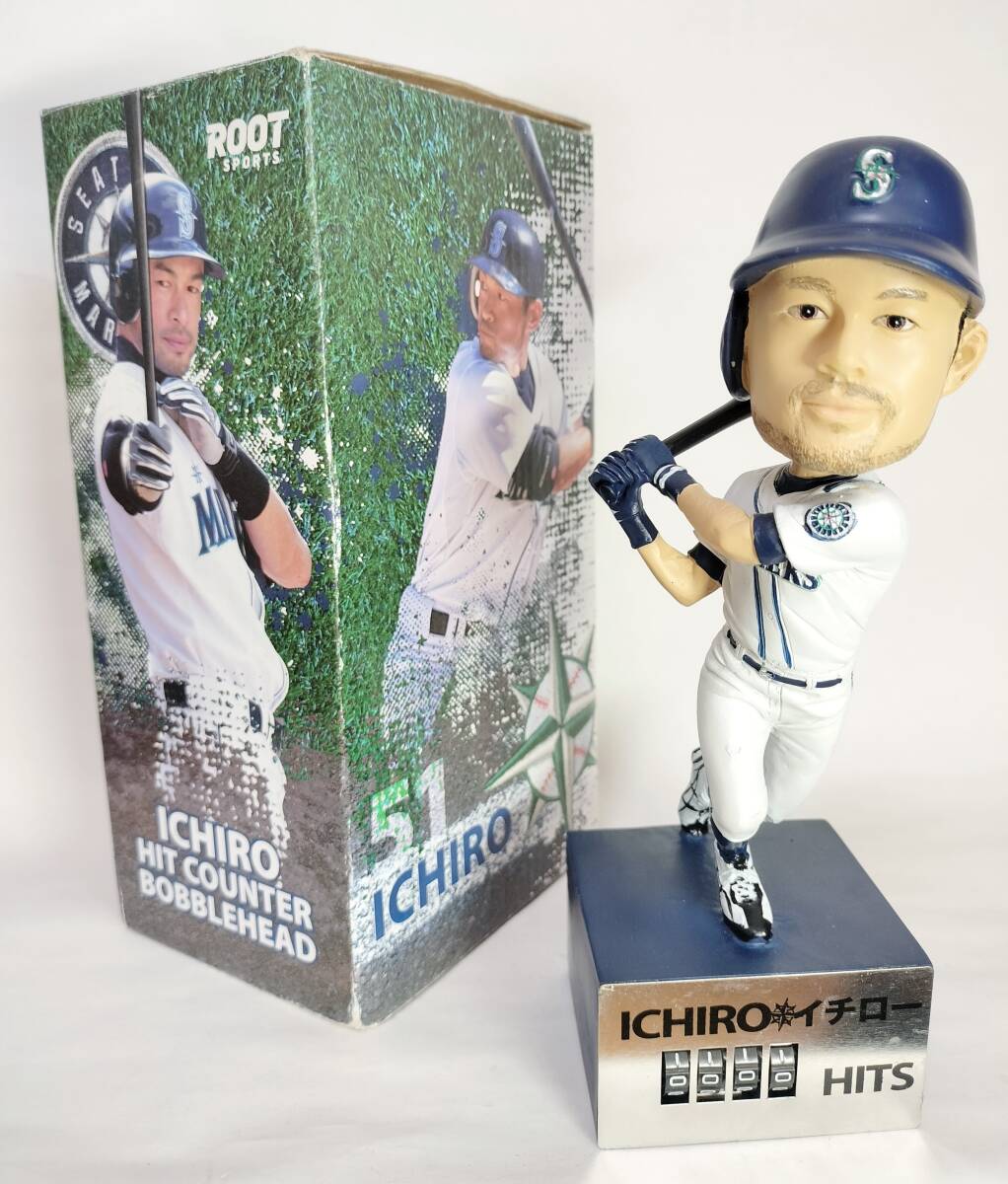 イチロー／”ヒットカウンター” ボブルヘッド人形 (2011／シアトル