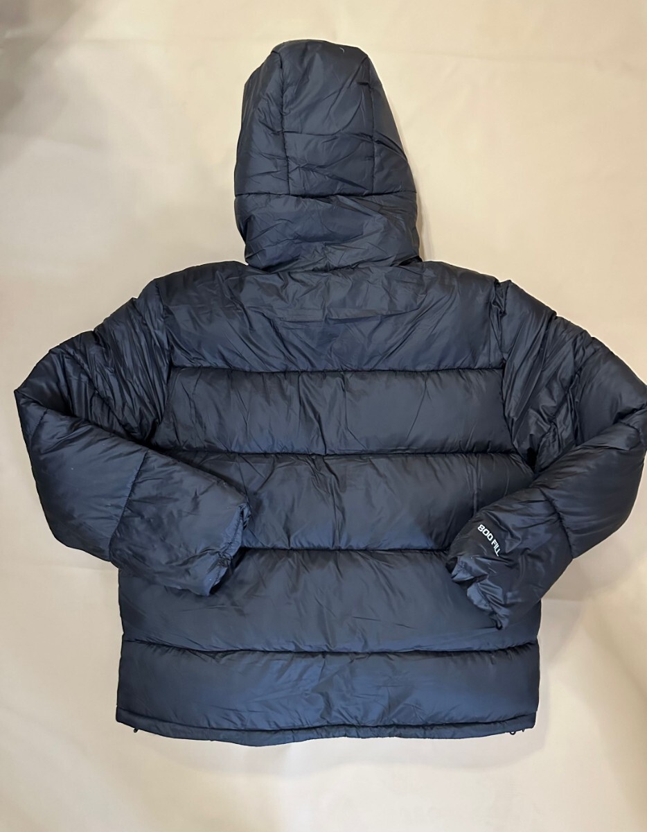 STUSSY×goreーdry loft ファーフード付きデニムダウンジャケット STUSSY ステューシー ダウンジャケット フード付き L メンズ ブラック