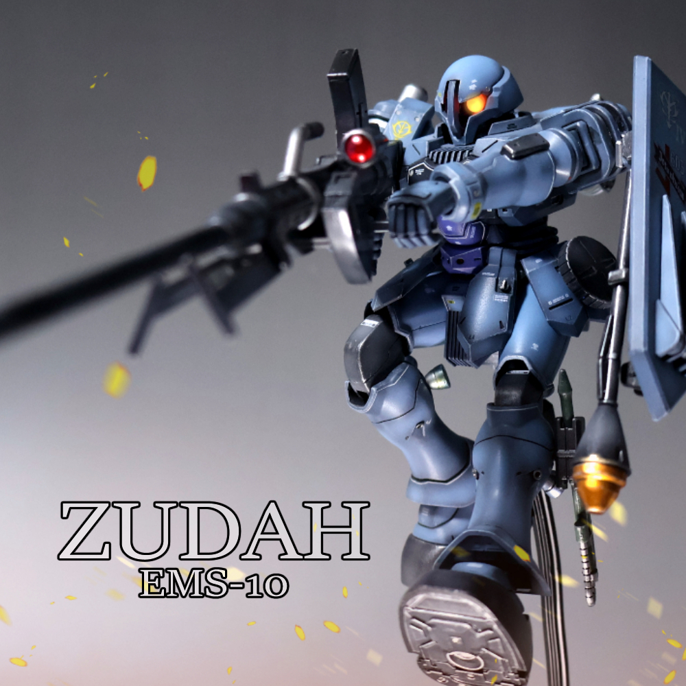 HGUCヅダ　改修塗装済完成品_1