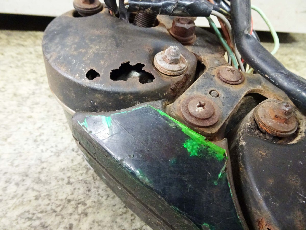カワサキ Z250FT KZ250A 純正 スピードメーター 35711km 動作未確認