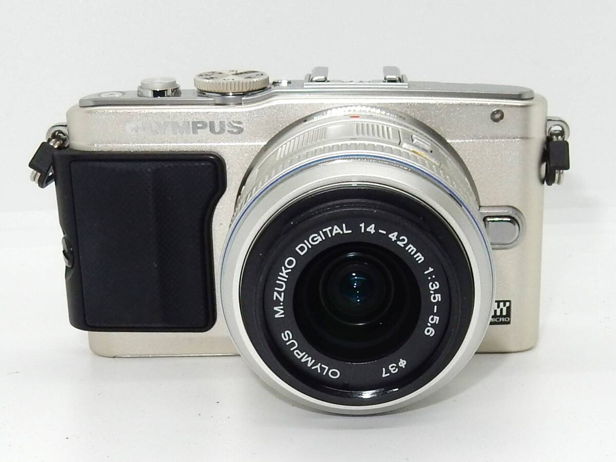☆美品☆ OLYMPUS オリンパス E-PL5 ボディ M.ZUIKO DIGITAL 14-42mm