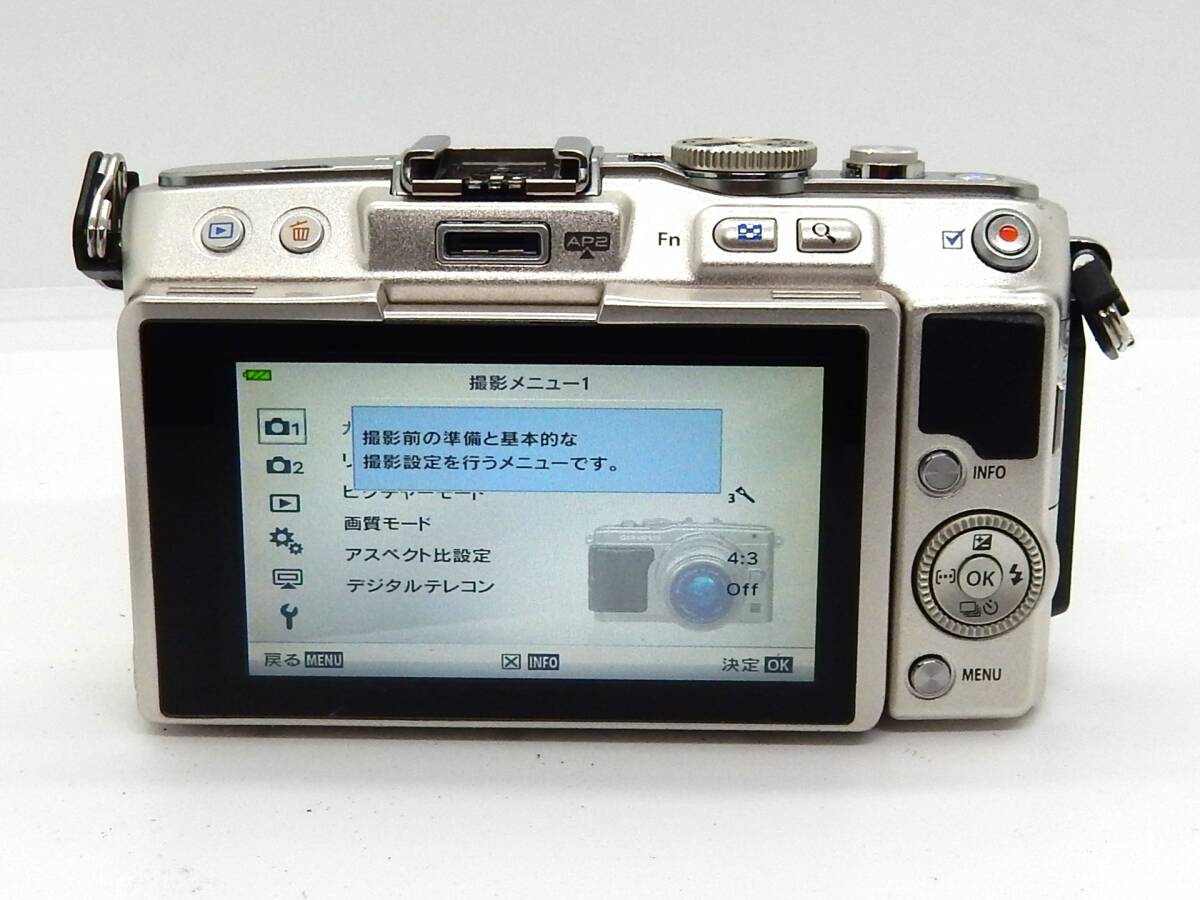 ☆美品☆ OLYMPUS オリンパス E-PL5 ボディ M.ZUIKO DIGITAL 14-42mm 