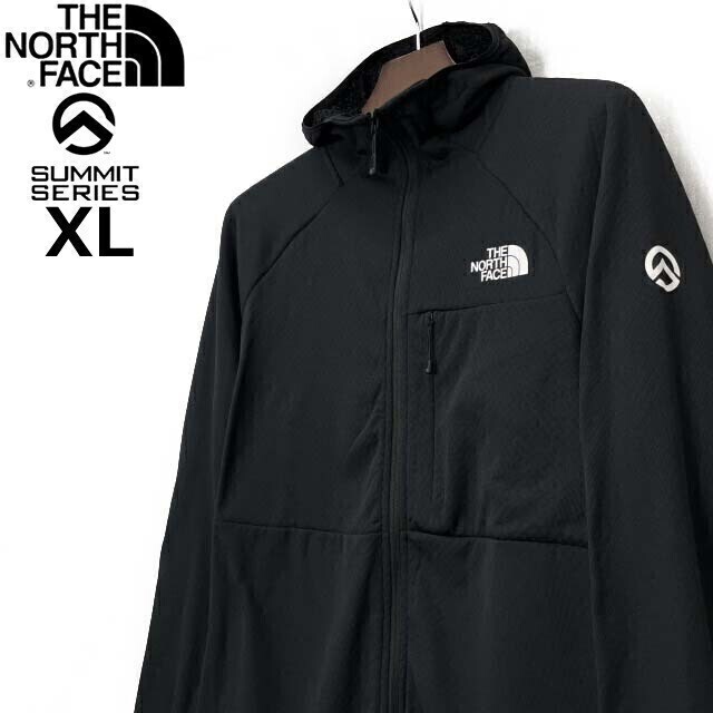 1円～!売切!【正規新品】THE NORTH FACE◆SUMMIT SERIES FUTUREFLEECE FULL-ZIP HOODIE フルジップ パーカー US限定 軽量(XL)黒 180915-85_2