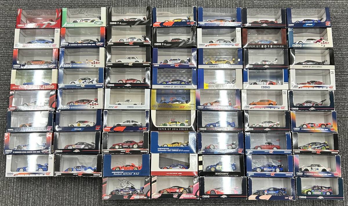 ●　【1.16安】　EBBRO　エブロ　ミニカー　トミカ　SUPER GT SERIES　P-4　レーシングカー　スポーツカー　など　61点　おまとめ_2