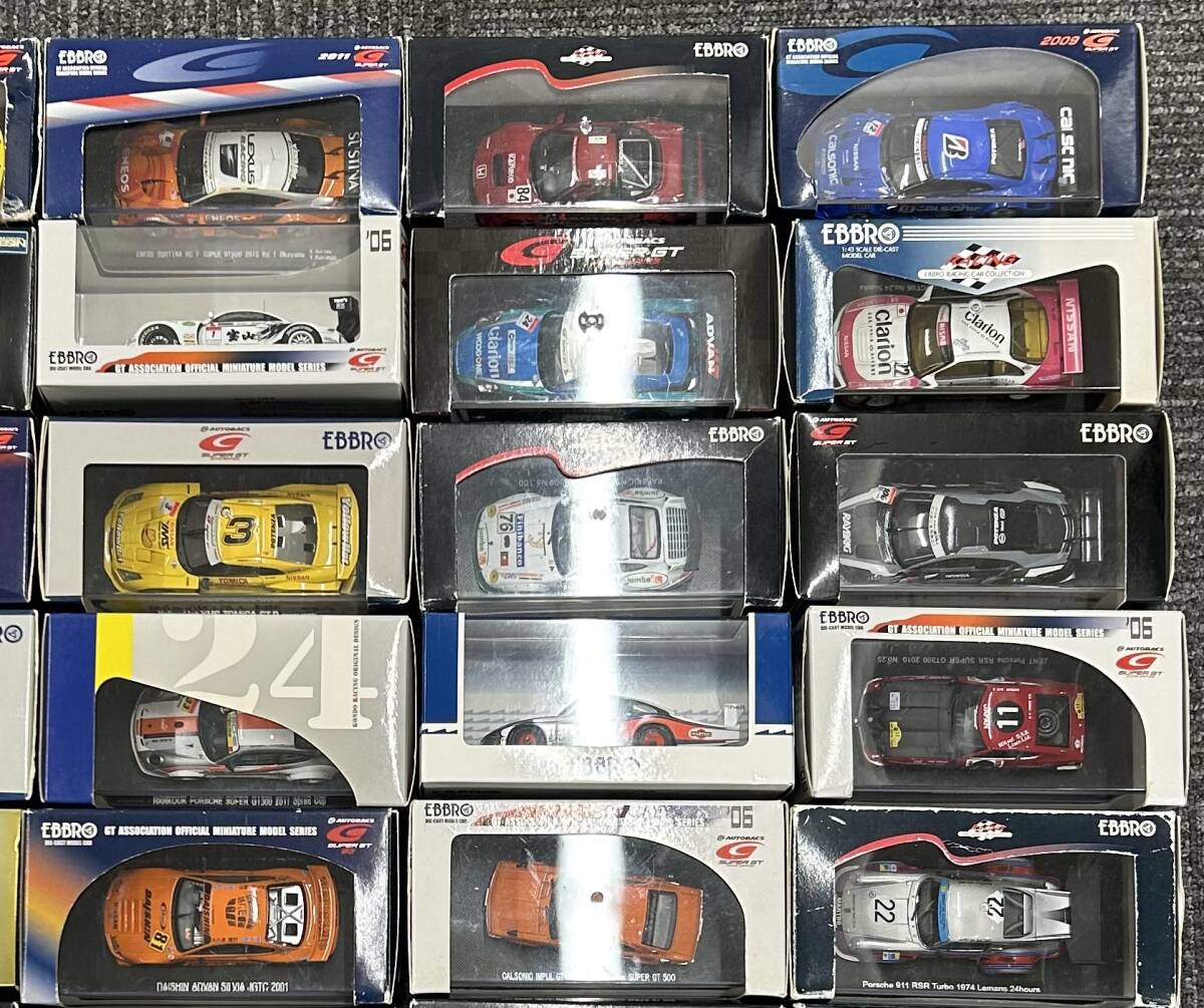 ●　【1.16安】　EBBRO　エブロ　ミニカー　トミカ　SUPER GT SERIES　P-4　レーシングカー　スポーツカー　など　61点　おまとめ_6