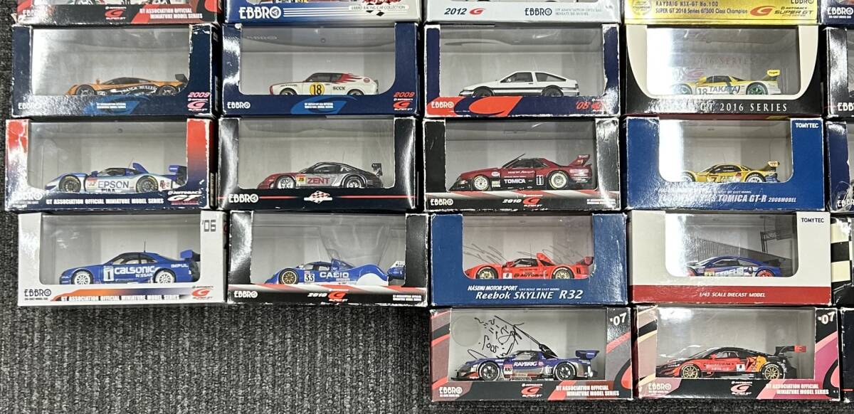 ●　【1.16安】　EBBRO　エブロ　ミニカー　トミカ　SUPER GT SERIES　P-4　レーシングカー　スポーツカー　など　61点　おまとめ_9