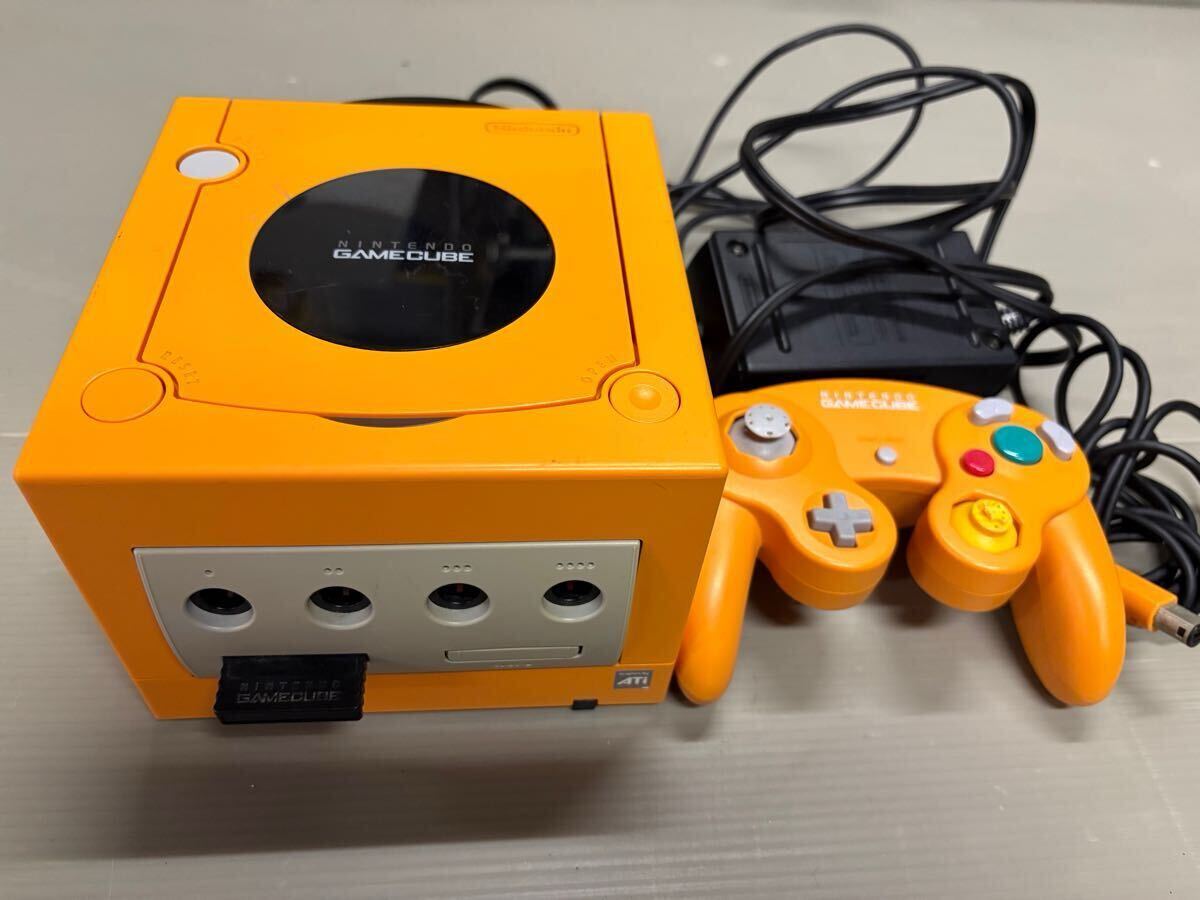 任天堂 Nintendo ゲームキューブ オレンジ コントローラー オレンジ