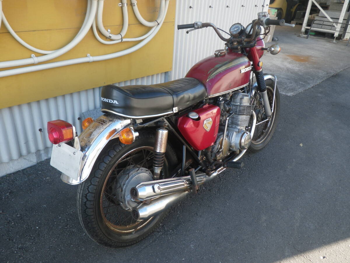 CB750K1 国内物 初年度昭和46年3月 書付レストアベース車 検索用CB 