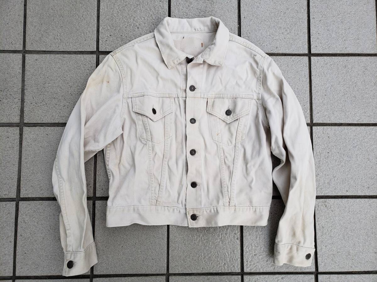 60'sヴィンテージLevi'sリーバイス941BピケジャケットBig-Eタグ