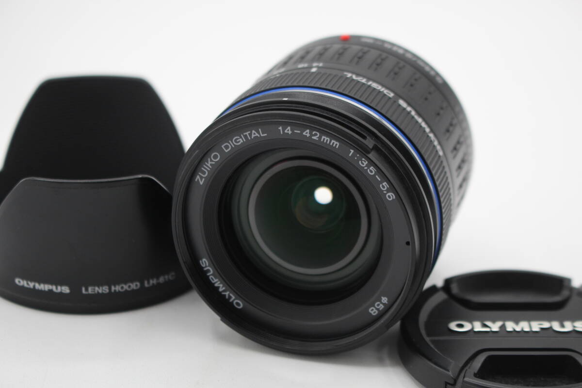極美品◇OLYMPUS オリンパス ZUIKO DIGITAL 14-42mm F3.5-5.6 ED◇0127-