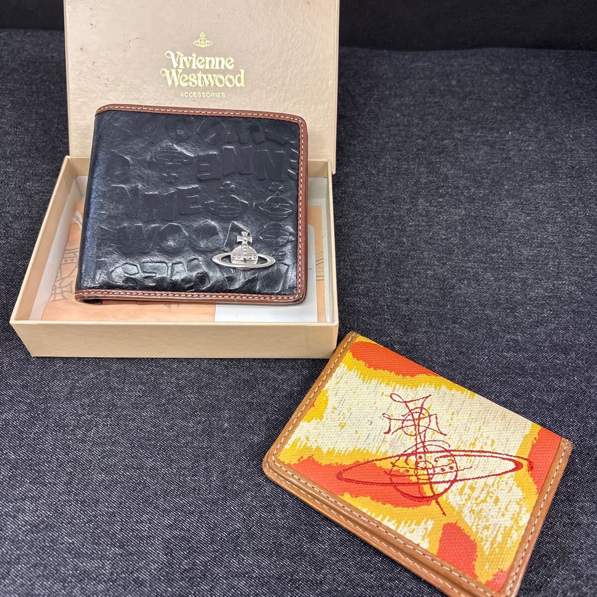 2点セット］Vivienne Westwood ヴィヴィアンウエストウッド 2つ折り 