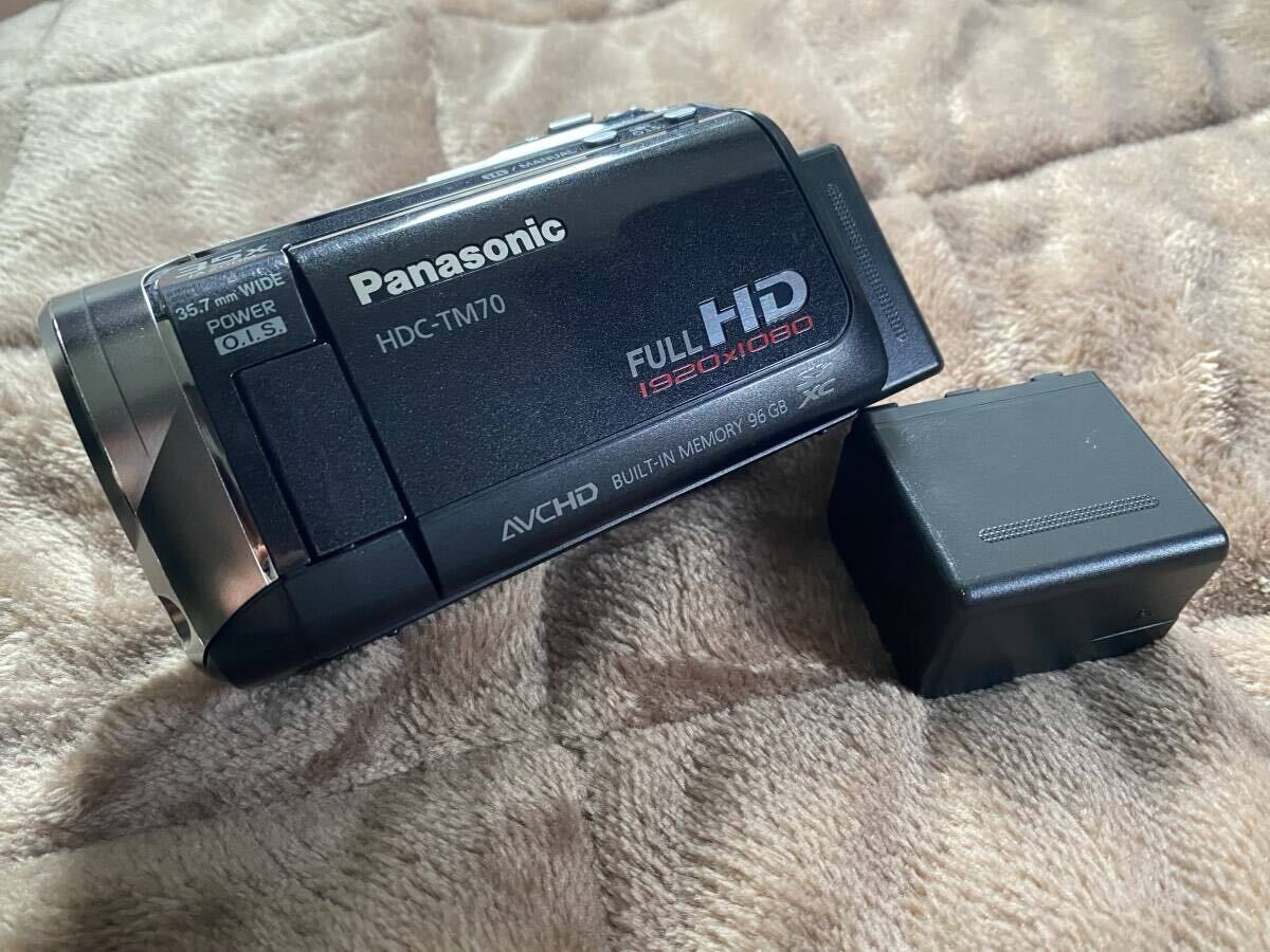 Panasonic HDC-TM70 パナソニック デジタルハイビジョンビデオカメラ