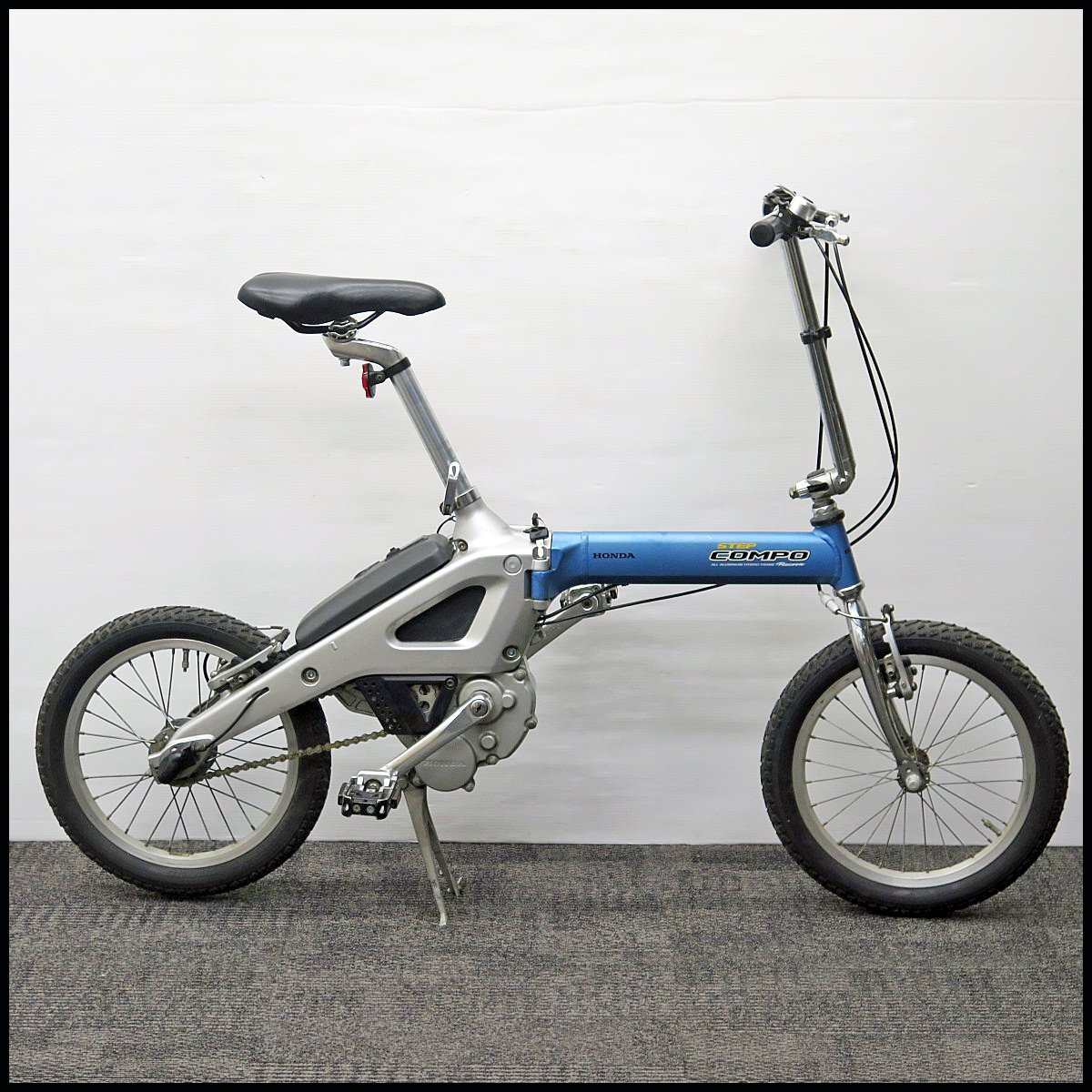 △HONDA/ホンダ 折りたたみ式 電動アシスト自転車 ステップコンポ 内装 